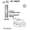 Skisse av Forlovelsesringer, SØLV MED DIAMANT - 4808019