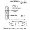 Skisse av hvitt gull 9 kt, 5 mm. Smart line - 24807033