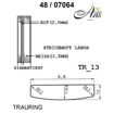 Skisse av hvitt gull 14 kt, 5.5 mm. Smart line - 480706400