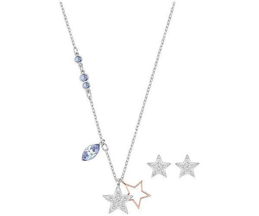 Swarovski smykkesett. Duo Star-5140839