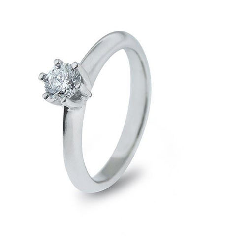 Diamantring i hvitt gull med 0,31 ct TW-Si-11890031