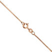 Veneziansk kjede 42 cm / 0,9 mm forgylt med rosé gull - 14104142