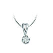 Diamantsmykke Sitara i gull med 0,05 ct W-Si-322105