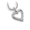 Diamantsmykke i gull med 0,16 ct TW-Si-406152