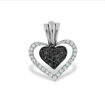 Diamanthjerte i gull med 0,10 ct & 0,19 ct W-Si-48901019