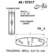 Skisse av rødt gull 9 kt, 5 mm. Smart line - 2480701700