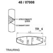 Skisse av gull 14 kt, 4.5 mm. Smart line - 4807008