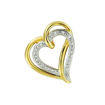 Diamantsmykke i gull med 0,05 ct W-Si - 111232497