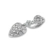 Diamantsmykke i gull med 0,12 ct W-Si-100615