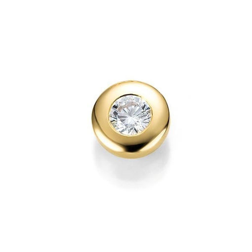 Diamantsmykke i gull med 0,25 ct W-Si -3103930