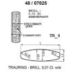 Skisse av gult gull 14 kt, 5 mm. Smart line - 48070250