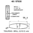 Skisse av gult gull 14 kt, 5 mm. Smart line - 48070350