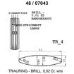 Skisse av gult gull 14 kt, 5.5 mm. Smart line - 48070430