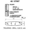 Skisse av gult gull 14 kt, 5.5 mm. Smart line - 48070870