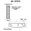 Skisse av gull 14 kt, 5 mm. Smart line - 48070720