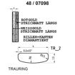 Gifteringer i hvitt og gult gull 14 kt, 4 mm. Smart line - 48070980