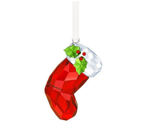 Swarovski figurer. Santa's Stocking Ornament - 5223614