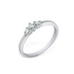 Diamantring i hvitt gull med 0.10 ct W-Si - 537015