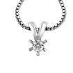 Diamantsmykke Sofia i gull med 0,14 ct W-Si-1120714