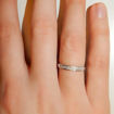 Diamantring i hvitt gull med 0,08 ct W-Si-3307008