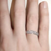 Diamantring i hvitt gull med 0,49 ct W-Si-3307049