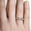 Diamantring i hvitt gull med 0,52 ct W-Si-3307052