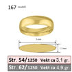 Bilde av Giftering & diamantring Iselin 0,21ct gult gul, 5 mm  - 1250-85030700