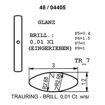 Gifteringer i hvitt gull 14kt fra Breuning. PROFIL LIGHT