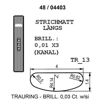 Gifteringer i gult gull 14kt fra Breuning. PROFIL LIGHT