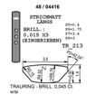 Gifteringer i gult gull 14kt fra Breuning. PROFIL LIGHT