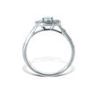 Diamantring i hvitt gull med 0,69 ct W-Si -1382668