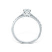 Diamantring i hvitt gull med 0,51 ct W-Si -1382657