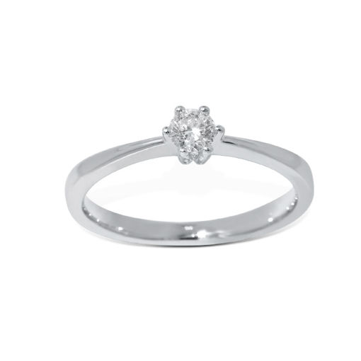 Diamantring Frøya med 0,15 ct W-Si-3105015