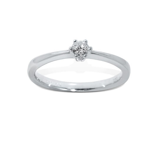 Diamantring Frøya med 0,10 ct W-Si-3105010