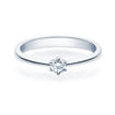 Enstens diamantring Diona 14 kt hvitt gull med 0,16 ct TW-Si.Magic Moments -18001016