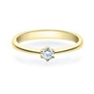 Enstens diamantring Diona gult gull med 0,16 ct TW-Si.Magic Moments - 18001016