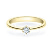 Enstens diamantring Diona gult gull med 0,16 ct TW-Si.Magic Moments - 18001016