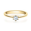 Enstens diamantring Diona 14 kt gult gull med 0,25 ct TW-Si.Magic Moments -18001025