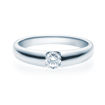 Enstens diamantring med 0,25 ct TW-Si i platina -18005025pt