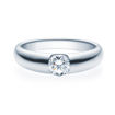 Enstens diamantring med 0,50 ct TW-Si i platina -18005050pt