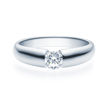 Enstens diamantring med 0,40 ct TW-Si i platina -18006040pt