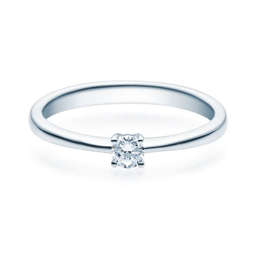 Enstens diamantring Lilya med 0,16 ct i 14kt gull. TW-Si. -18008016