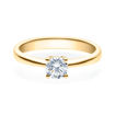 Enstens diamantring Lilya med 0,50 ct i 14kt gull. TW-Si. -18008050