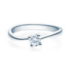 Enstens diamantring Melina med 0,25 ct TW-Si i platina -18011025pt