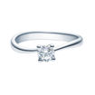 Enstens diamantring Melina med 0,40 ct TW-Si i platina -18011040pt 