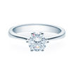 Enstens diamantring Aida med 1,00 ct TW-Si i platina -18016100pt 