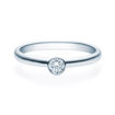 Enstens diamantring med 0,16 ct TW-Si i platina -18019016pt