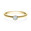 Enstens diamantring m/0,16 ct i 14kt gull. TW-Si. -18019016