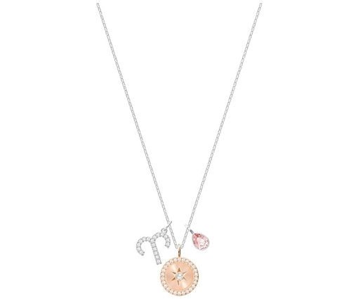 Swarovski smykke Zodiac, Aries, Pink, Rhodium plating - 5349220