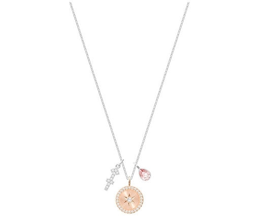 Swarovski smykke Zodiac, Sagittarius, Pink, Rhodium plating - 5349221